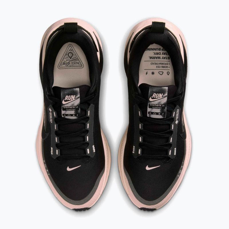 Scarpe running donna Nike Vomero 18 GORE-TEX black/crimson tint/black/black 10
