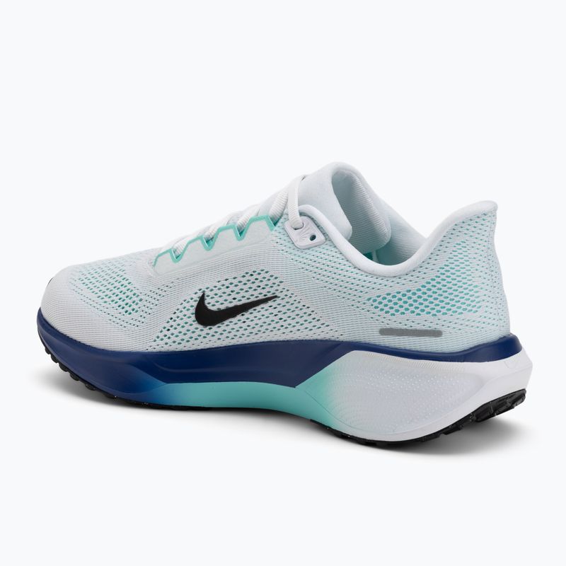 Scarpe da running uomo Nike Pegasus 41 white/hyper turquoise/concord/black 3