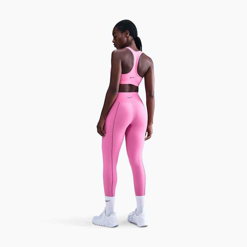 Leggings da donna Nike One High-Waisted playful pink 3