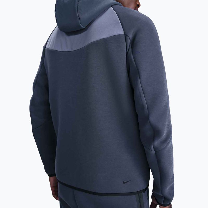 Felpa uomo Nike Tech Windrunner Full-Zip thunder blue/metallic silver 4