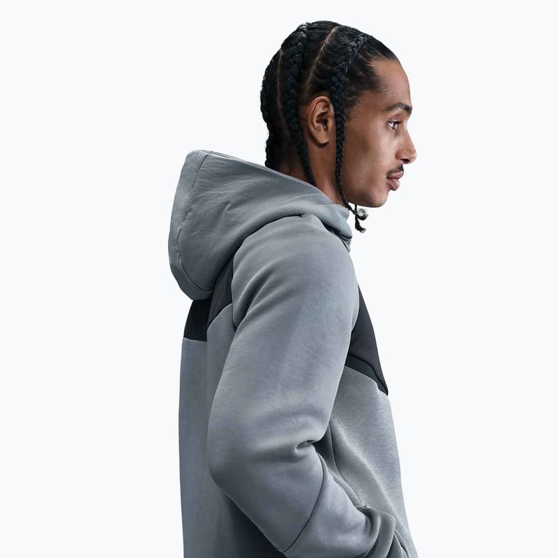 Felpa uomo Nike Tech Windrunner Full-Zip cool grey/dark smoke grey/volt 5