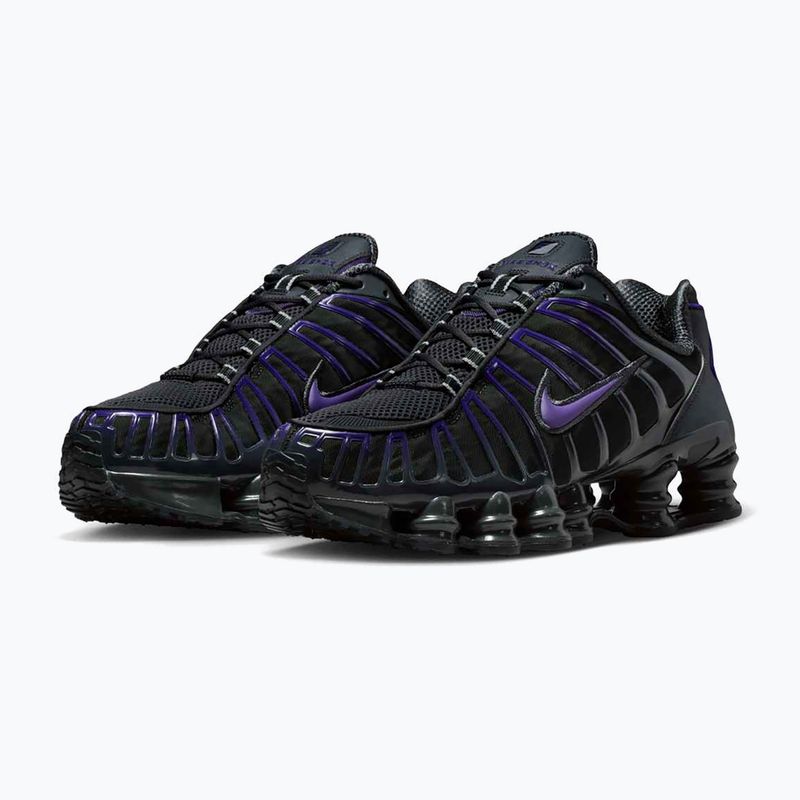 Scarpe da uomo Nike Shox TL dark smoke grey/court purple 4