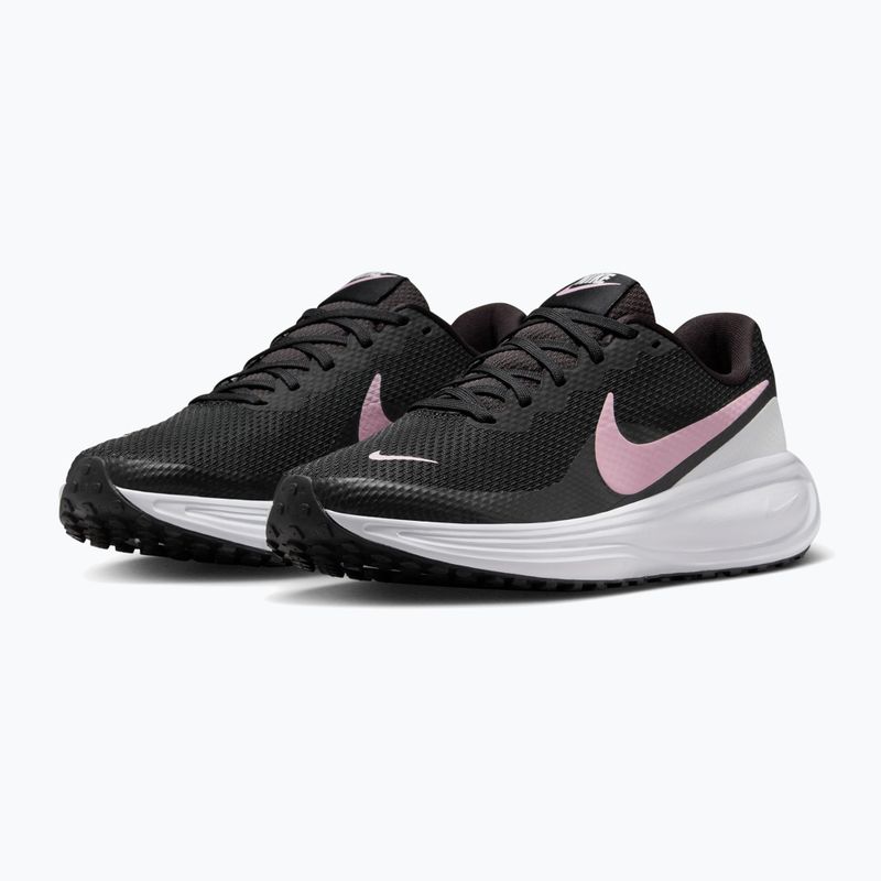 Buty do biegania damskie Nike Revolution 8 black/white/anthracite/pink foam 11