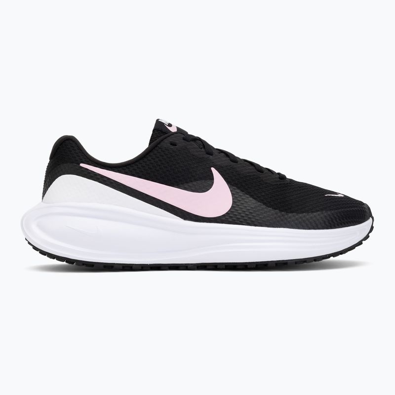 Scarpe running donna Nike Revolution 8 black/white/anthracite/pink foam 2