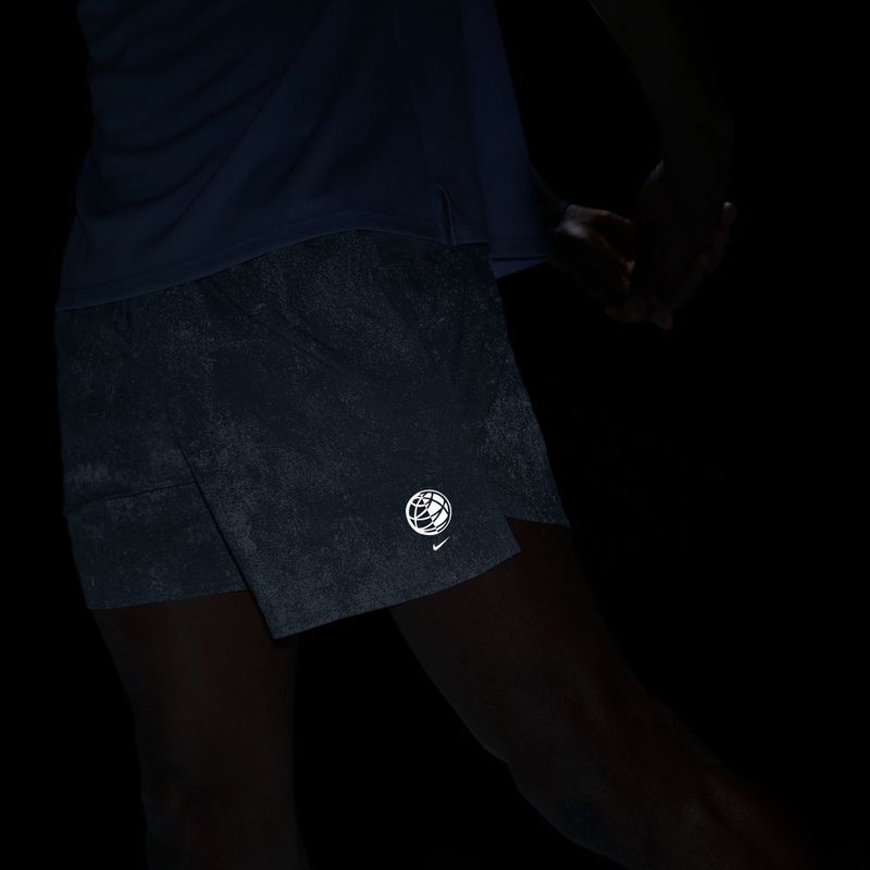 Pantaloncini running uomo Nike Stride Brief-Lined 5" light smoke grey 7