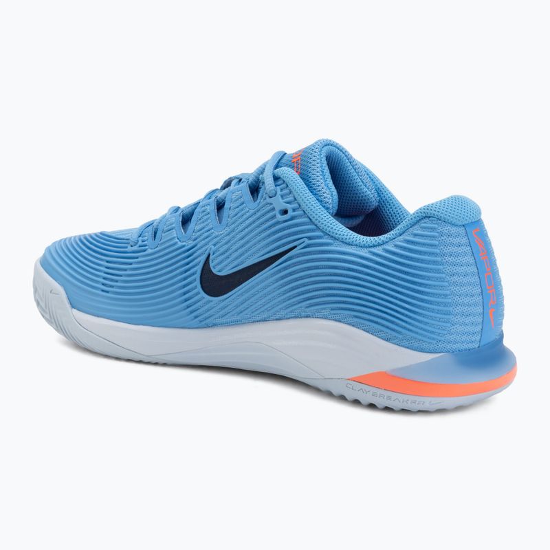 Scarpe da tennis uomo Nike Vapor 12 Clay university blue/midnight navy 3