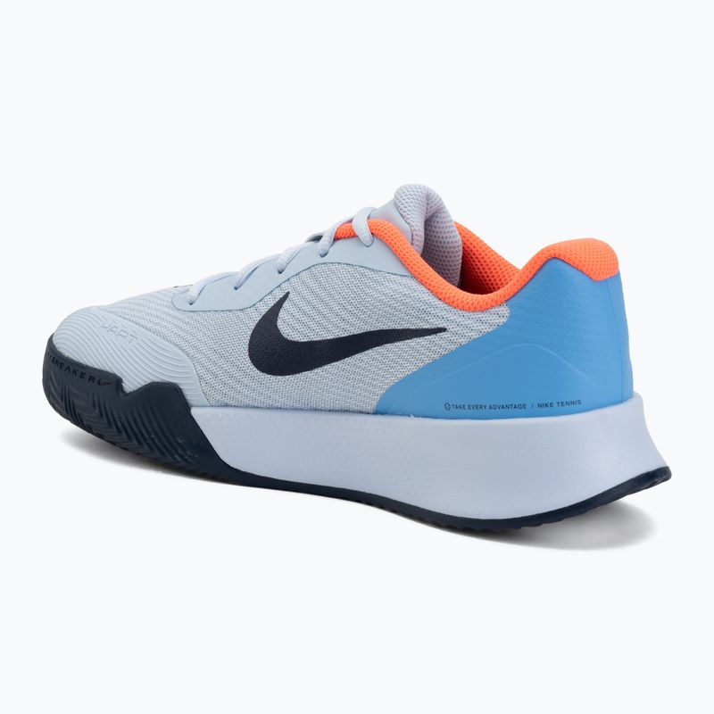 Scarpe da uomo Nike Vapor Lite 3 Clay hydrogen blue/hot lava/midnight navy 3