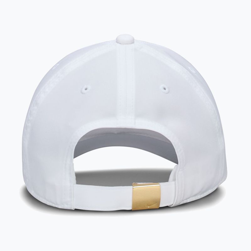 Cappellino con visiera per bambini Nike Dri-FIT Club white/flt gold 2