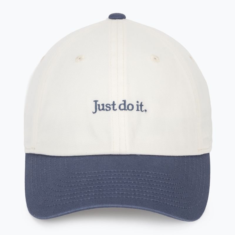 Cappellino con visiera Nike Club Unstructured JDI sail/diffused blue/diffused blue 2