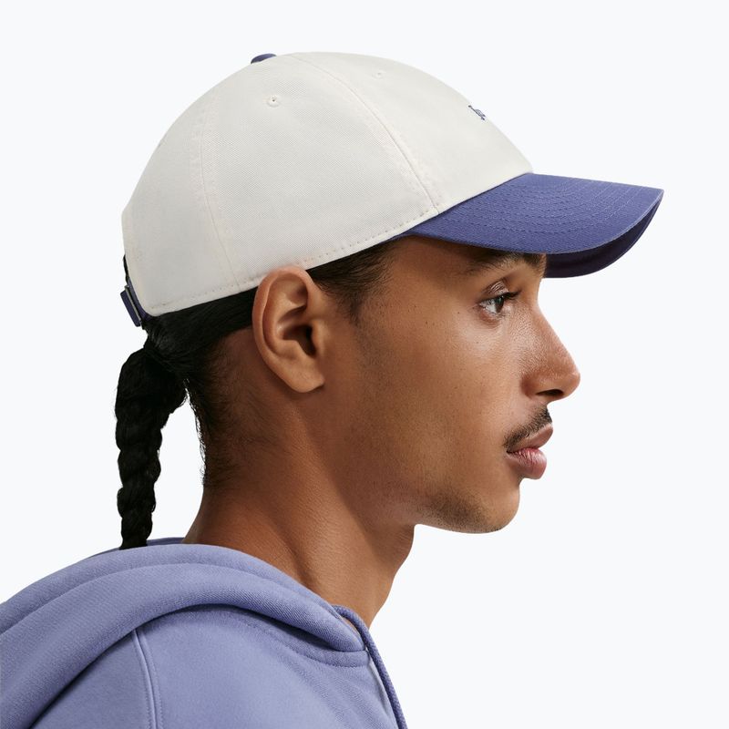 Cappellino con visiera Nike Club Unstructured JDI sail/diffused blue/diffused blue 6