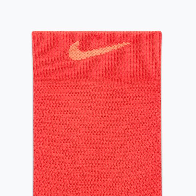 Calzini Nike Running Midweight Micro Crew light crimson/turf orange/turf orange 4