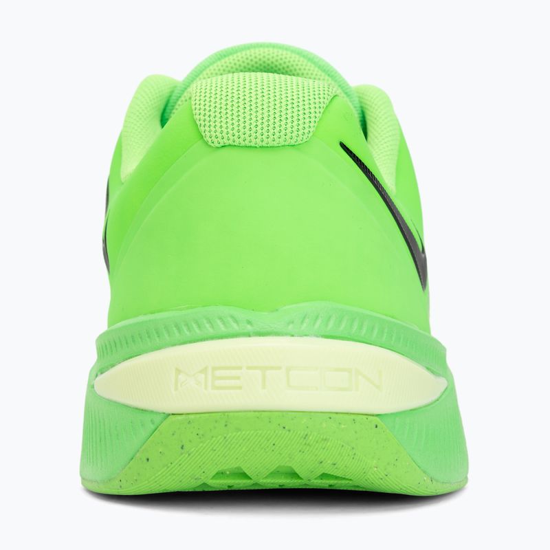 Scarpe da sollevamento pesi uomo Nike Metcon 10 green strike/light liquid lime/black 6