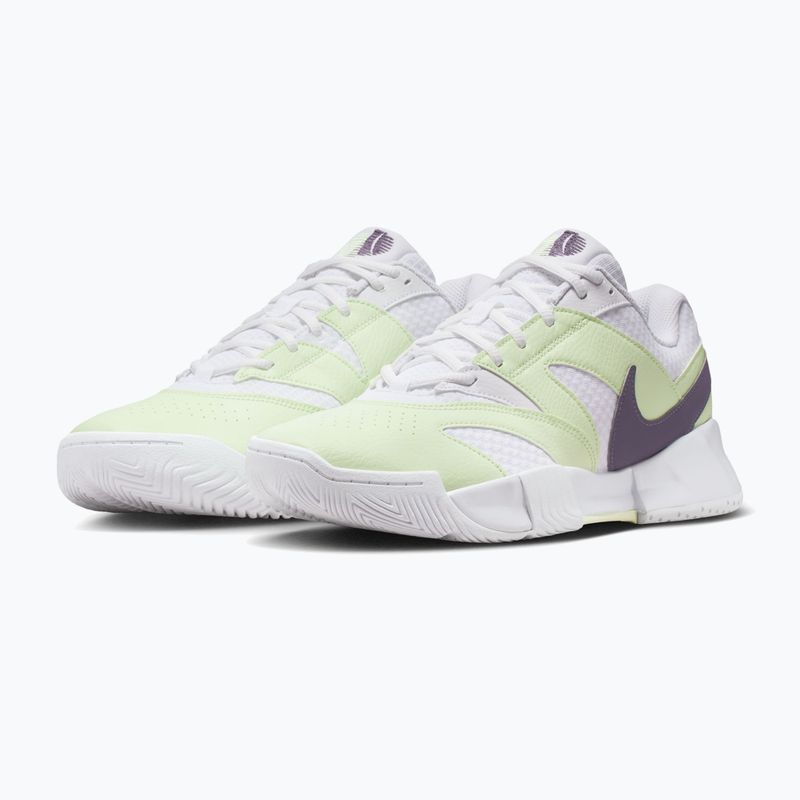 Scarpe da uomo Nike Court Lite 4 White/Volt Tint/Dark Raisin 3