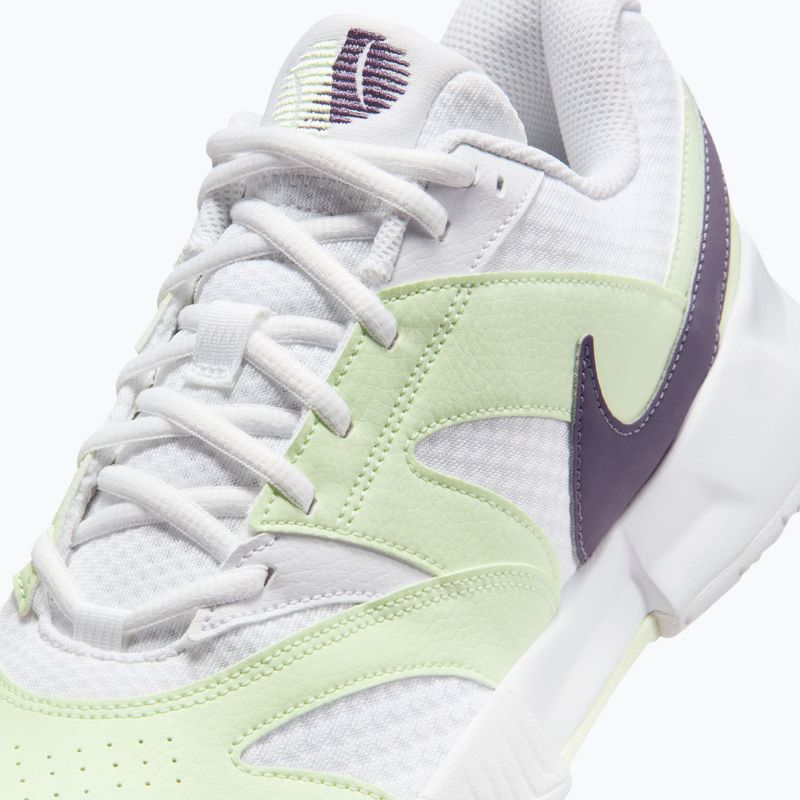Scarpe da uomo Nike Court Lite 4 White/Volt Tint/Dark Raisin 8