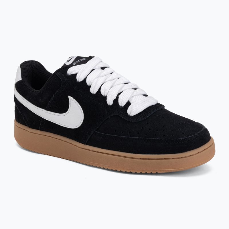 Scarpe da uomo Nike Court Vision Low FL black/gum med brown/white