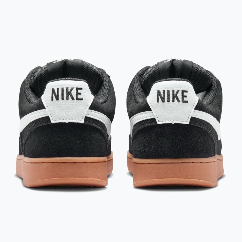 Scarpe da uomo Nike Court Vision Low FL black/gum med brown/white 4