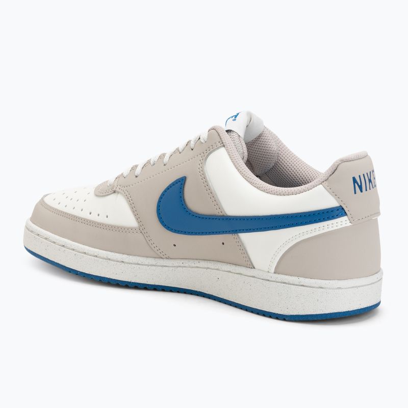 Scarpe da uomo Nike Court Vision Low Sail/Cream II/Brilliant Blue 3