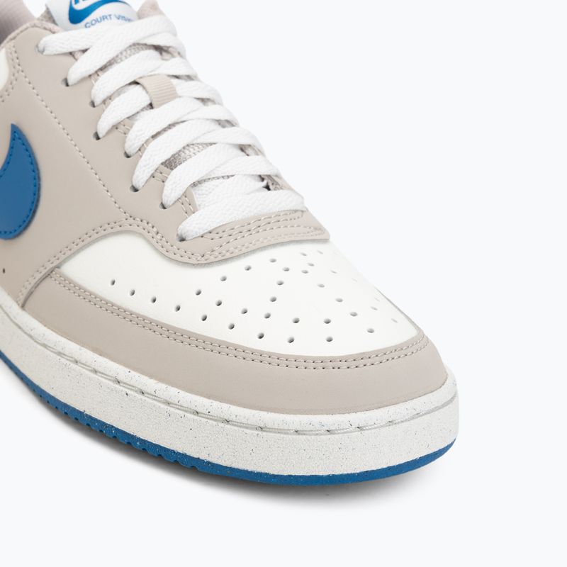 Scarpe da uomo Nike Court Vision Low Sail/Cream II/Brilliant Blue 7