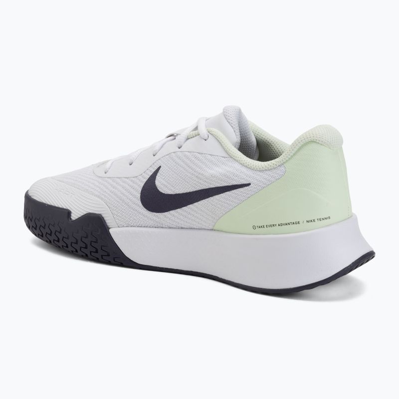 Scarpe da tennis uomo Nike Vapor Lite 3 white/volt tint/dark raisin 3