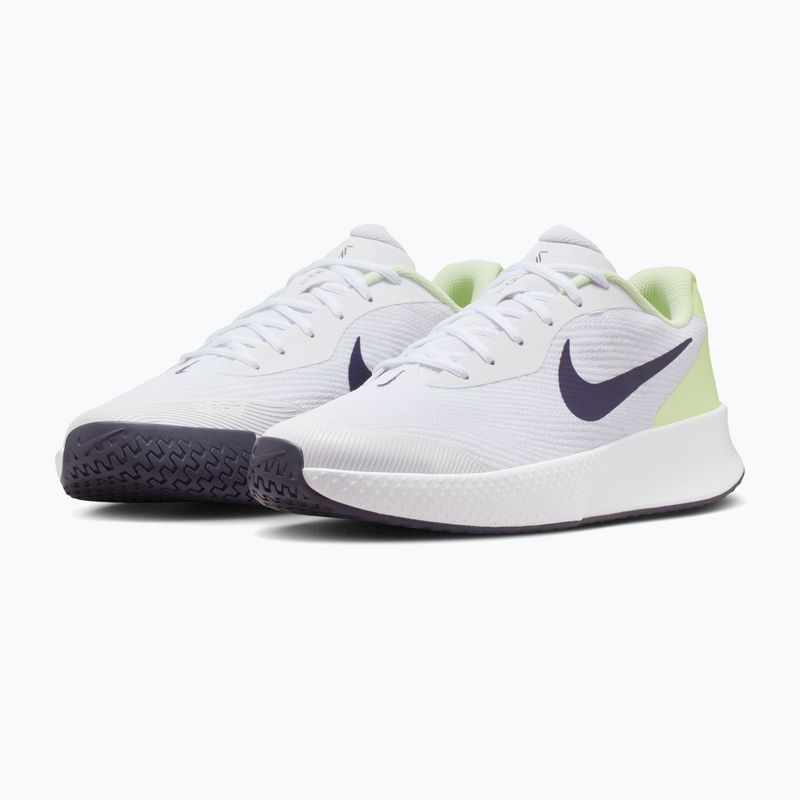 Scarpe da tennis uomo Nike Vapor Lite 3 white/volt tint/dark raisin 3