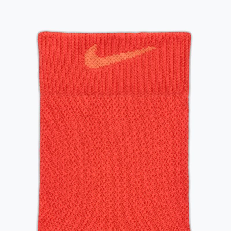 Calzini Nike Running Midweight Crew light crimson/turf orange/turf orange 4