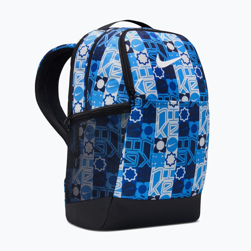 Zaino da allenamento Nike Brasilia 9.5 24 l university blue/black/white 2
