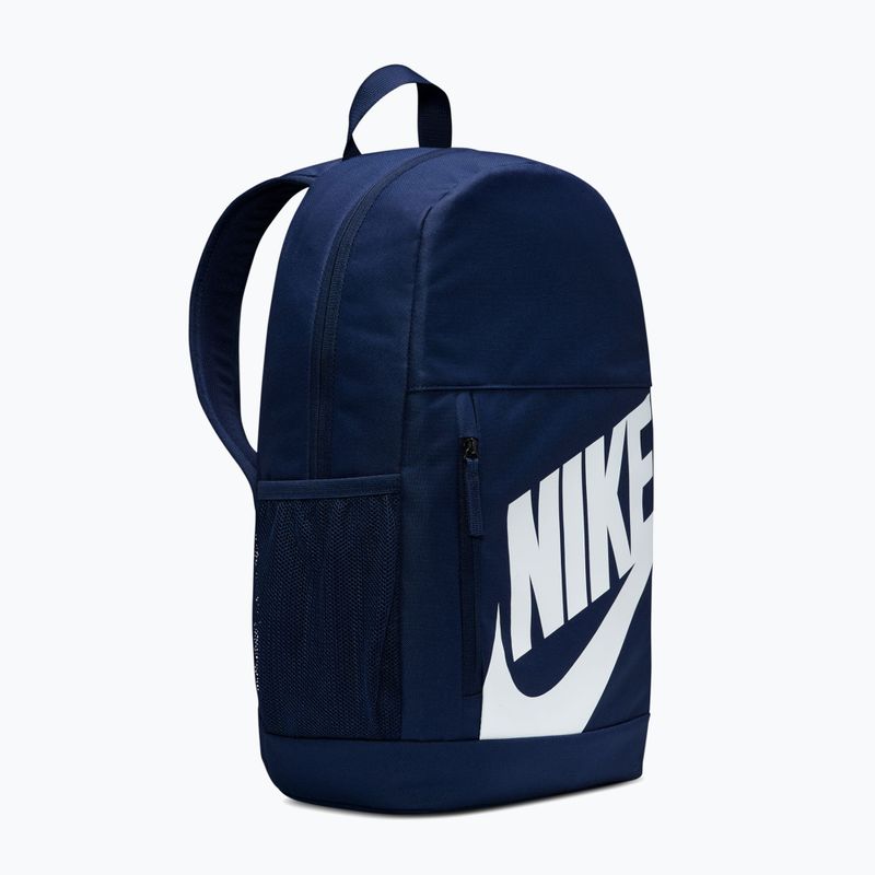 Zaino urbano per bambini Nike Elemental Shoebox 20 l midnight navy/orange/white 2