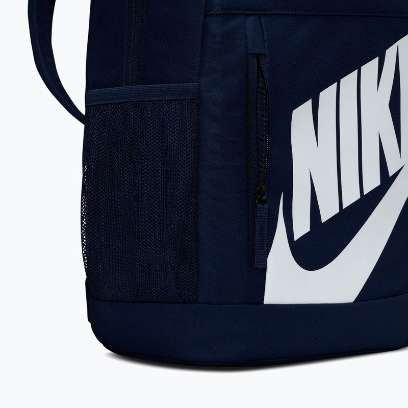 Zaino urbano per bambini Nike Elemental Shoebox 20 l midnight navy/orange/white 5