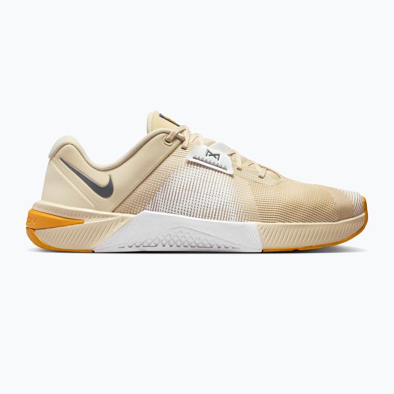 Scarpe per sollevamento pesi da uomo Nike Metcon 10 light khaki/gold leaf/iron grey 8