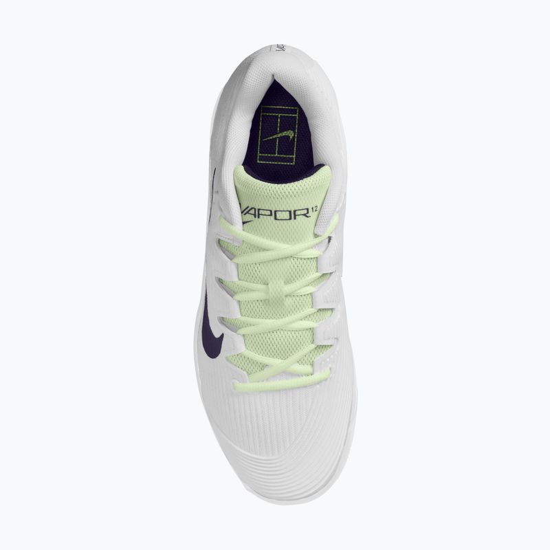 Scarpe da tennis uomo Nike Vapor 12 white/volt tint/dark raisin 13