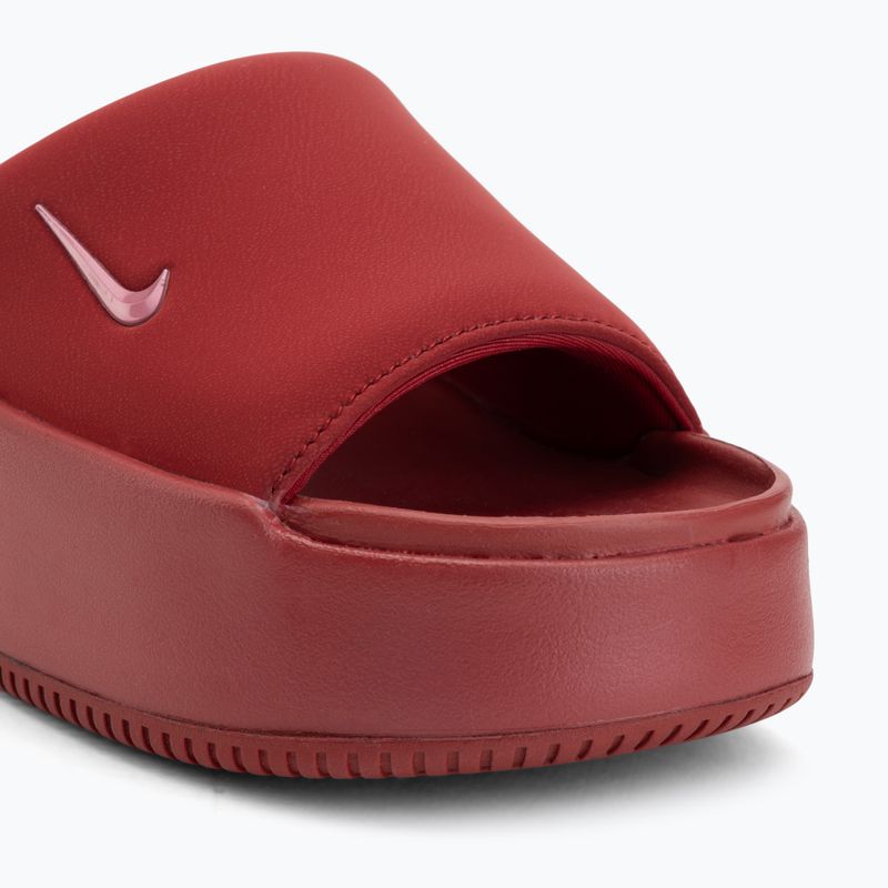 Ciabatte da donna Nike Calm Elevation team crimson/peony 7