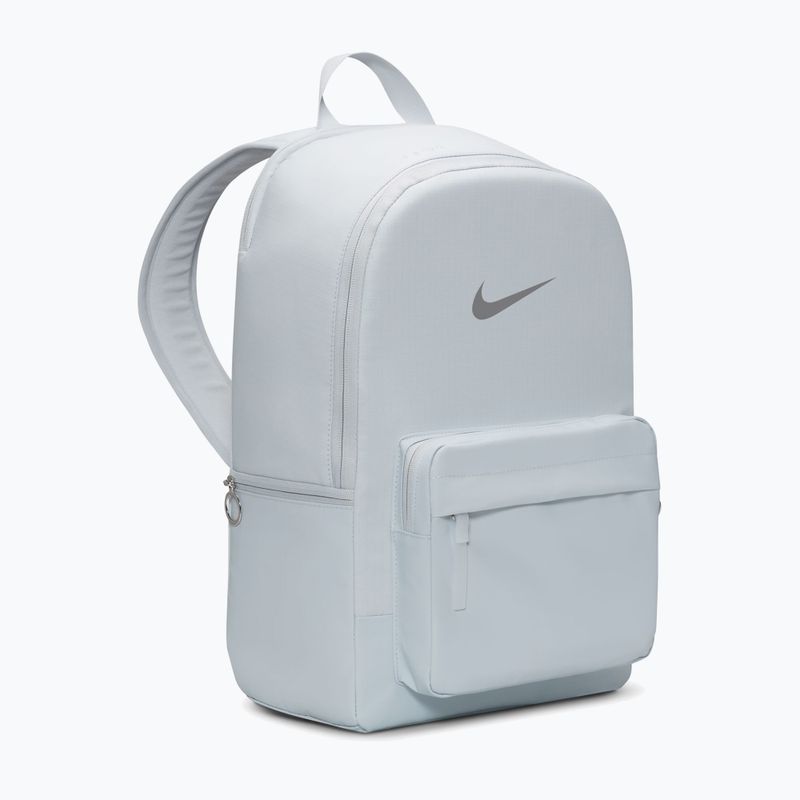 Zaino urbano Nike Heritage 23 l pure platinum/metallic silver 2