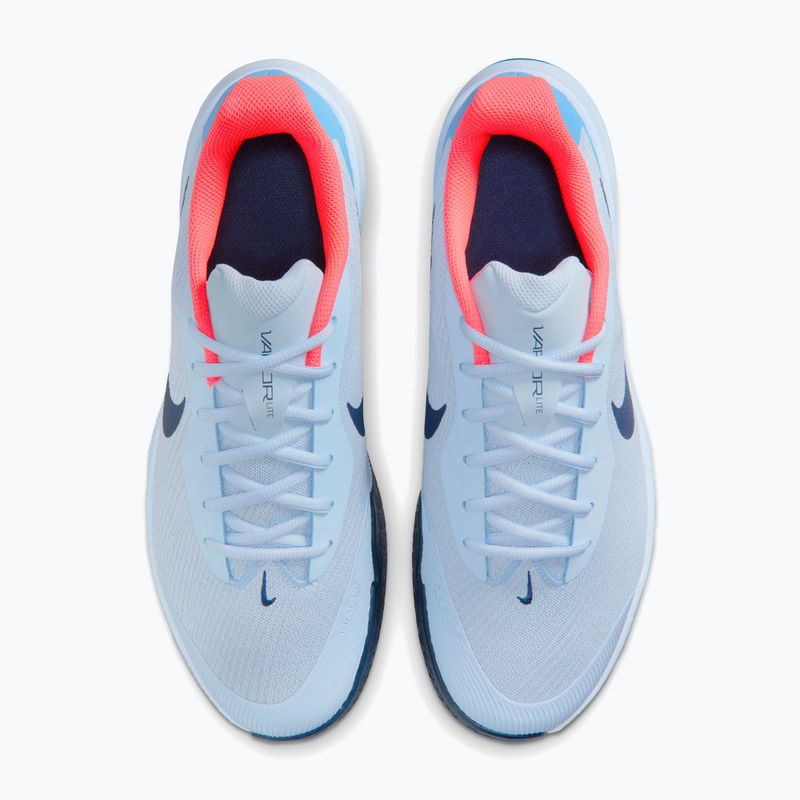 Buty do tenisa męskie Nike Vapor Lite 3 hydrogen blue/hot lava/midnight navy 5