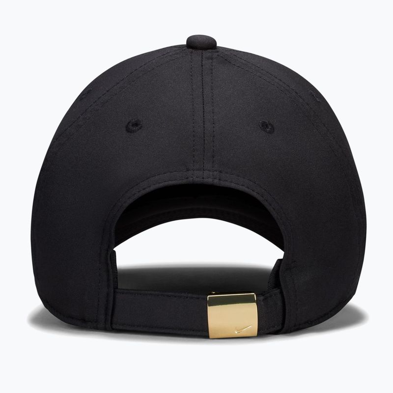 Cappellino con visiera per bambini Nike Dri-FIT Club black/flt gold 2