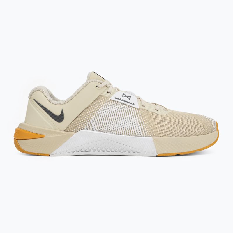 Scarpe per sollevamento pesi da uomo Nike Metcon 10 light khaki/gold leaf/iron grey 2