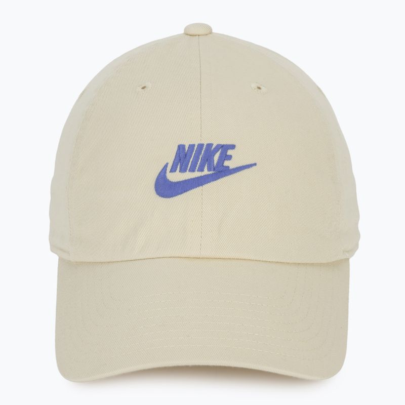Cappellino con visiera Nike Club Unstructured Futura Wash light khaki/sapphire 2