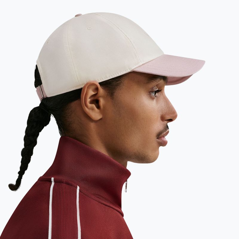 Cappellino con visiera Nike Club Unstructured JDI sail/particle rose/particle rose 7