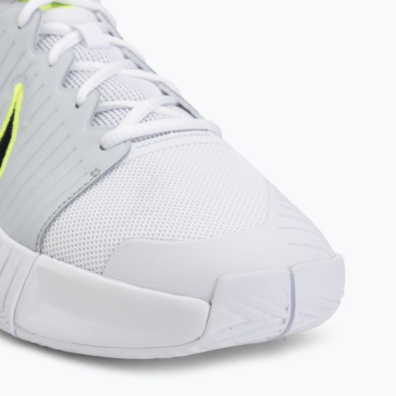 Scarpe da tennis da uomo Nike GP Challenge Pro white/pure platinum/volt/black 7