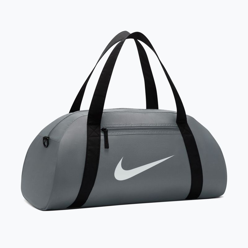 Borsa sportiva da donna Nike Gym Club 24 l smoke grey/black/white 2