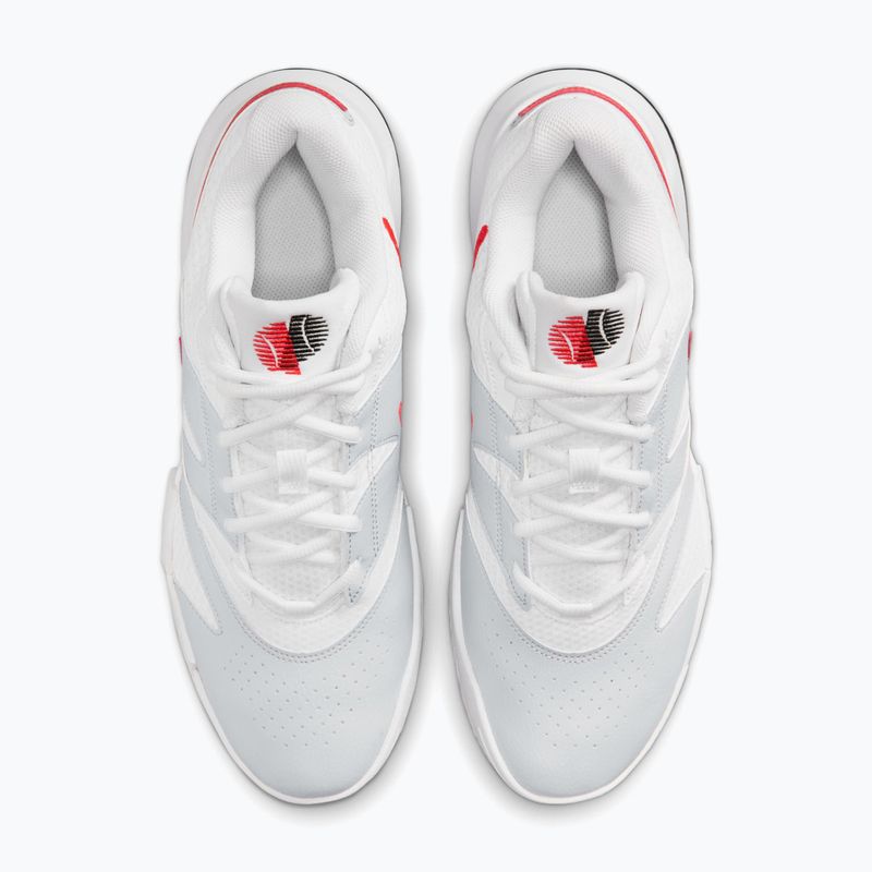 Scarpe da uomo Nike Court Lite 4 white/pure platinum/light crimson 5