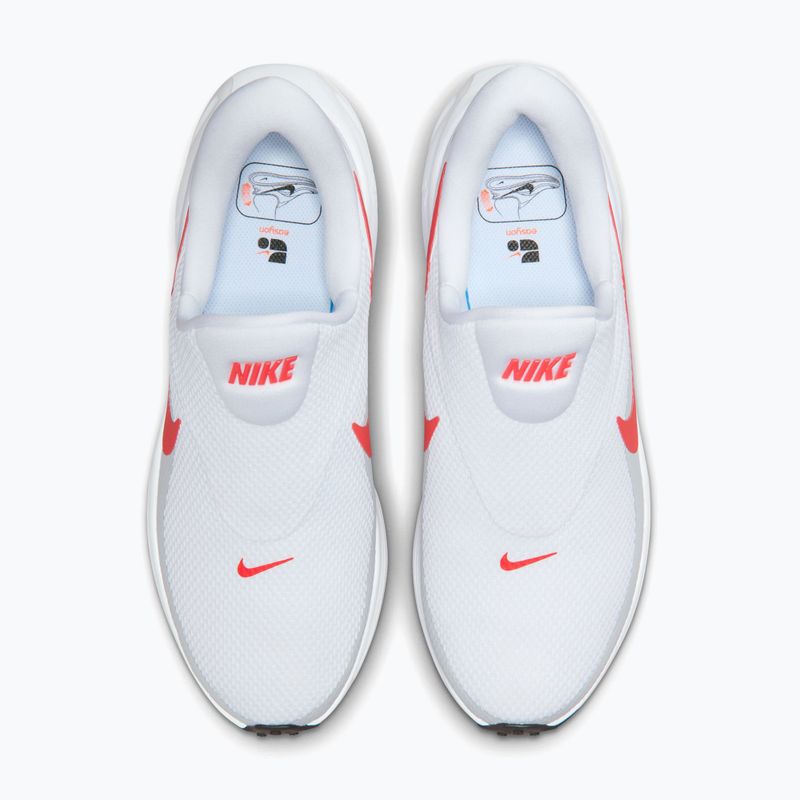 Buty do biegania męskie Nike Revolution 8 EasyOn white/off white/light crimson 14