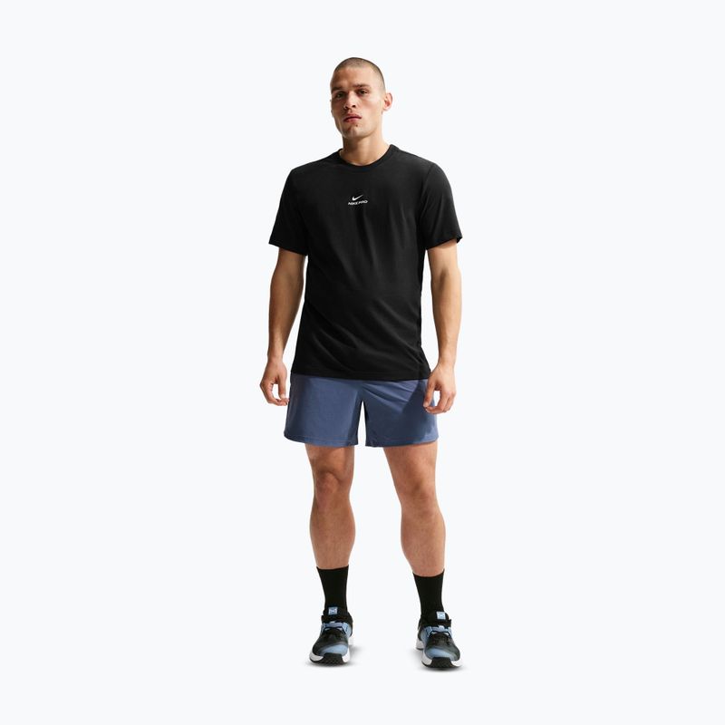 Maglietta da allenamento da uomo Nike Pro Dri-Fit black/white 2