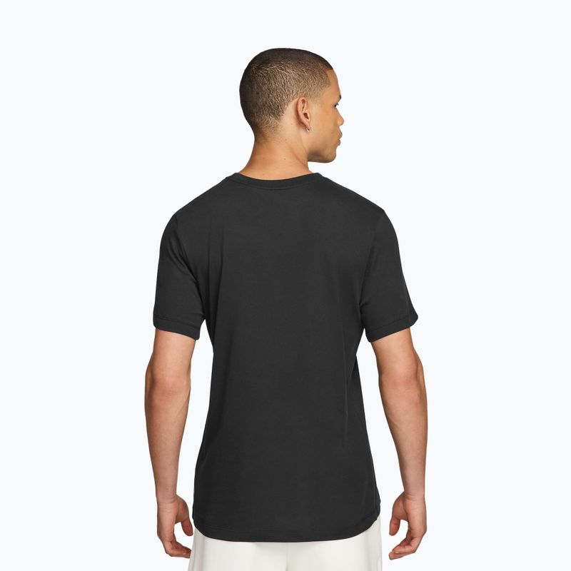 Maglia da allenamento uomo Nike HBR Dri-FIT black/white 2
