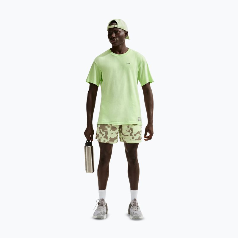 Maglietta da allenamento da uomo Nike N.A.C light liquid lime 2