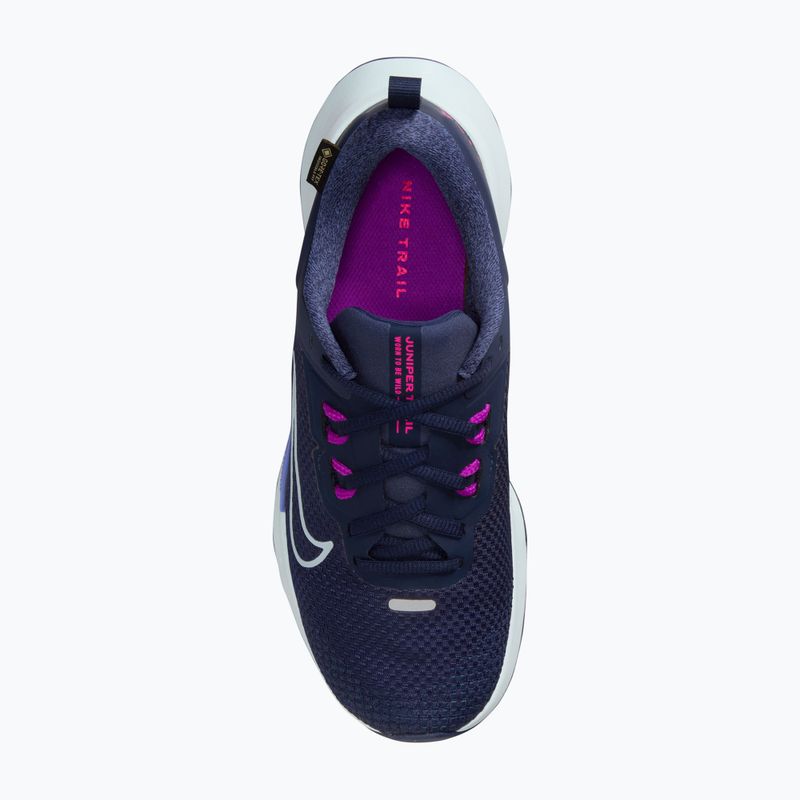 Scarpe da running donna Nike Juniper Trail 2 GORE-TEX midnight navy/sapphire/glacier blue 4