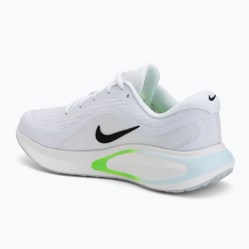 Scarpe da running uomo NikeJourney Run white/green strike/glacier blue/black 3