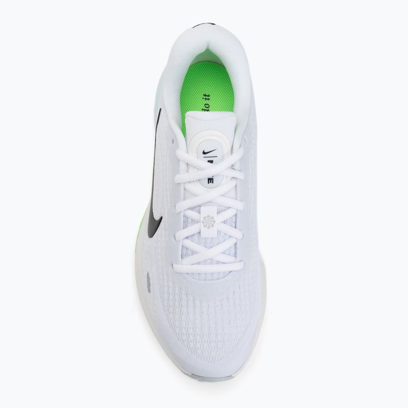 Scarpe da running uomo NikeJourney Run white/green strike/glacier blue/black 5