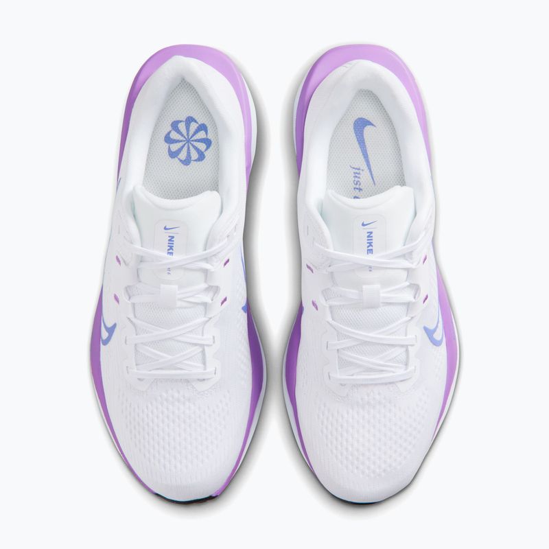 Scarpe da running donna Nike Quest 6 white/black/bright violet/sapphire 5