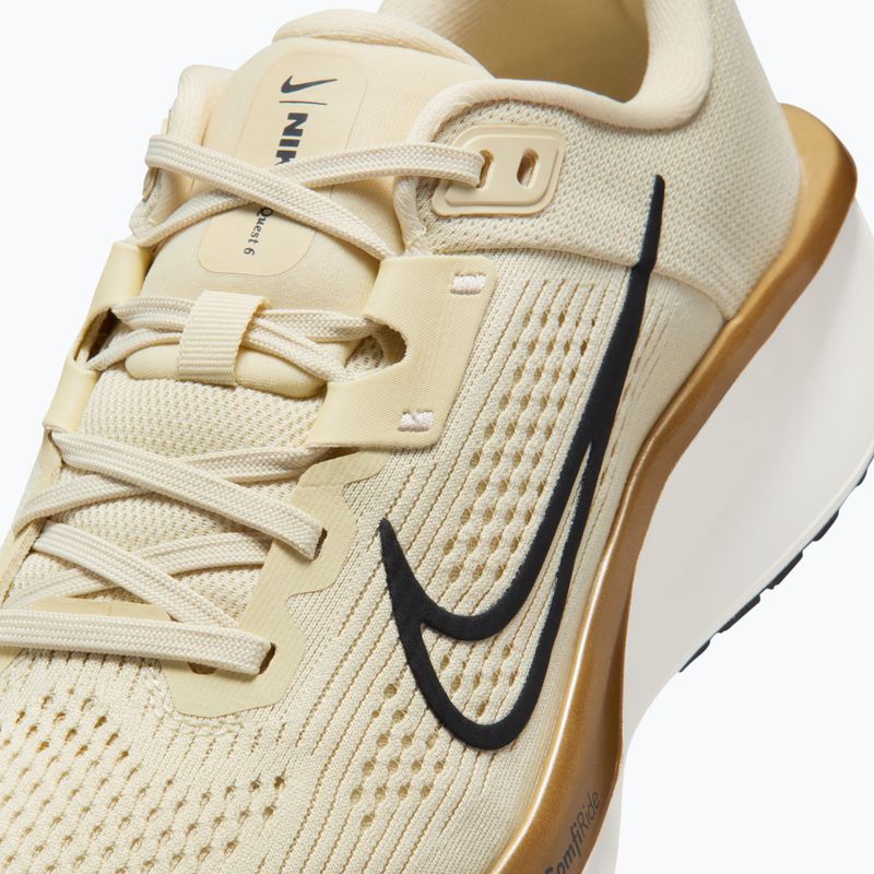 Scarpe da running donna Nike Quest 6 light khaki/sail/metallic gold/off black 7