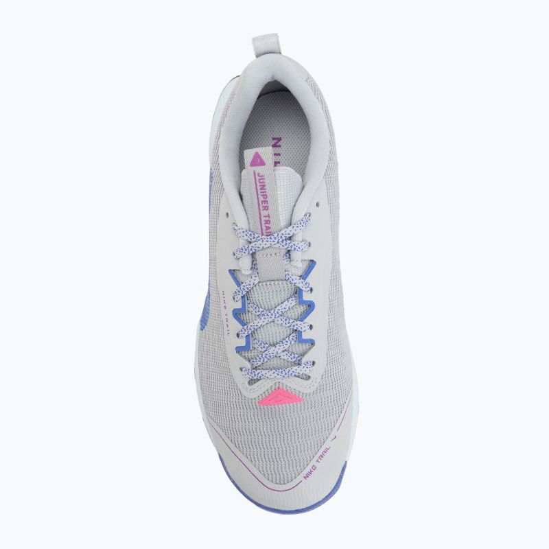 Scarpe da running donna Nike Juniper Trail 3 grey fog/sapphire/glacier blue 5